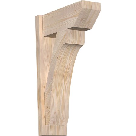 Ekena Millwork Legacy Slat Smooth Outlooker, Douglas Fir, 7 1/2"W x 18"D x 30"H OUT08X18X30LEC06SDF